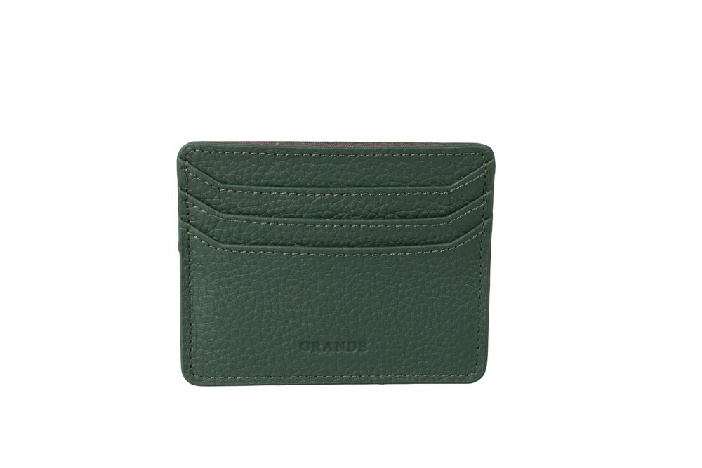 2790 3633 Leather Card Holder and Super Slim Minimalist Small Snap Wallet